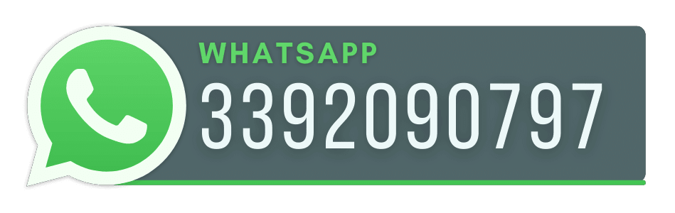 Contattaci su whatsapp 3392090797